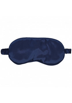 Ouch! Navy Satin Blindfold Mask