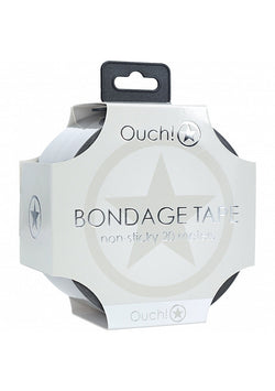 Ouch! Silver PVC Bondage Tape 20m