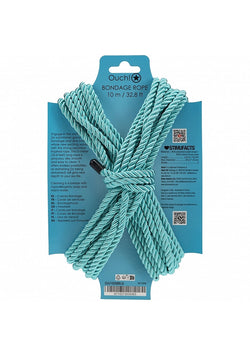 Ouch! Bondage Rope 10 Meter Nylon Blue