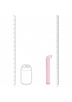 Loveline Aurora Glass G-Spot Vibrator Pink