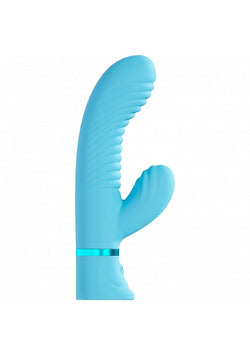 Loveline Mystique Ribbed Rabbit Vibe Blue