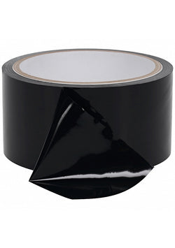 Ouch! Black PVC Bondage Tape 20m