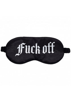 Ouch! Fuck Off Satin Mask Black
