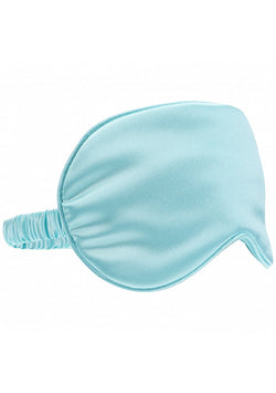 Ouch! Powder Blue Satin Blindfold Mask