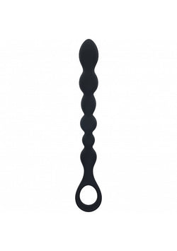 LEVELZ Beaded Snake Anal Probe Loop Black
