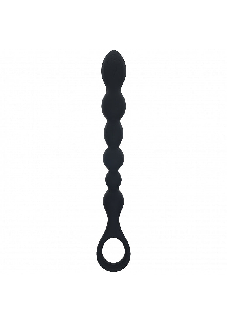 LEVELZ Beaded Snake Anal Probe Loop Black