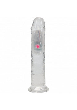 RealRock LED Vibrating Dildo No Balls 7"