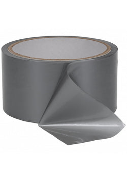 Ouch! Silver PVC Bondage Tape 20m