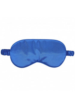 Ouch! Royal Blue Satin Blindfold Mask
