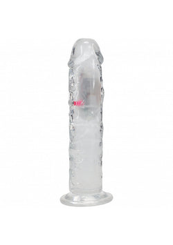 RealRock LED Vibrating Dildo No Balls 8"