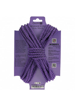 Ouch! Bondage Rope 10 Meter Nylon Purple