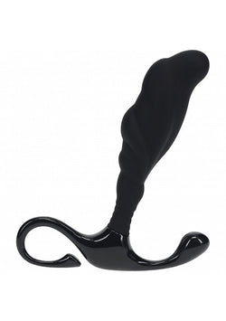 LEVELZ Rippled Prostate Massager Medium Black