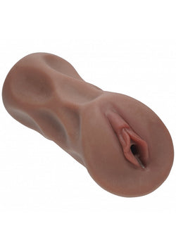 Xkin Cherry Splitz Large TPE Masturbator Brown