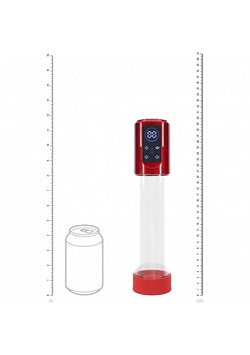 PUMPED MegaLift Automatic Masturbator Metallic Red