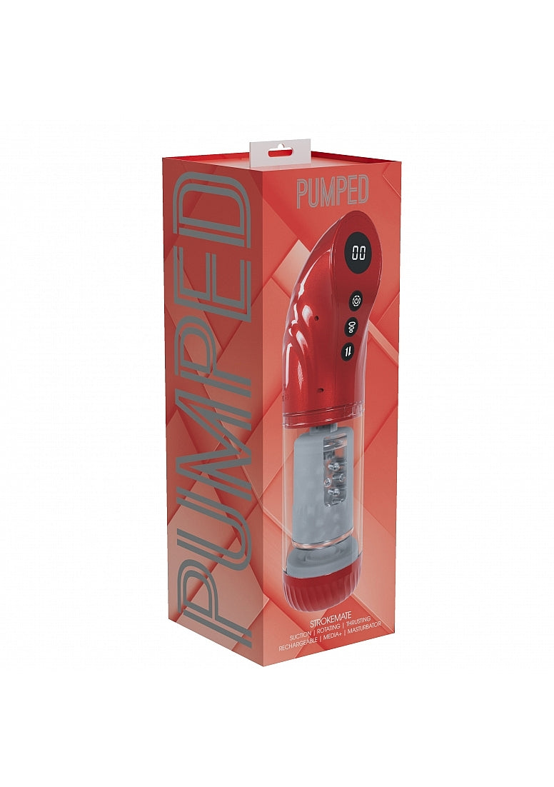 PUMPED StrokeMate Masturbator Multi-Func