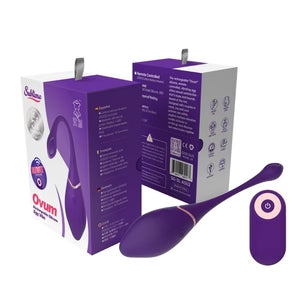 OEJ Ovum Rechargeable Silicone Vibe Plum