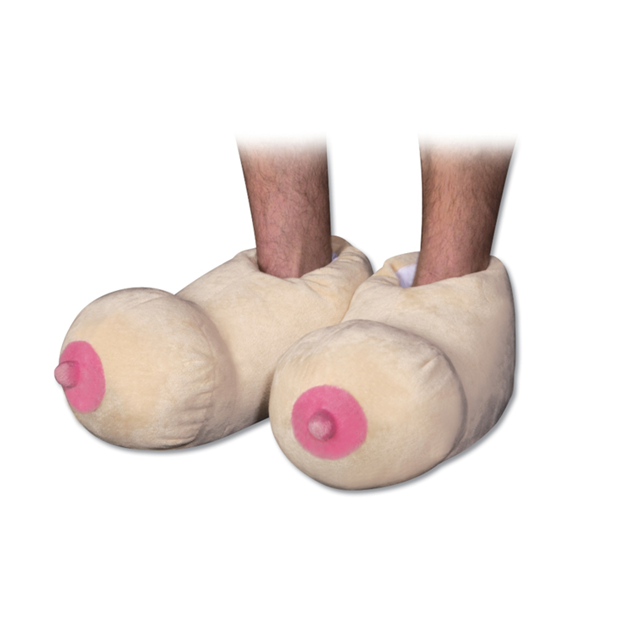Boobs Slippers Novelty Footwear