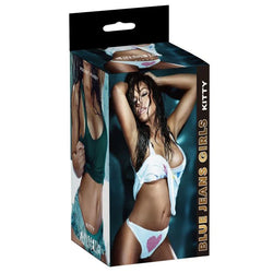Blue Jeans Girls Stroker Kitty
