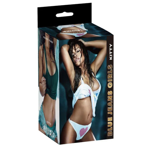 Blue Jeans Girls Stroker Kitty