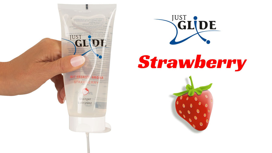 Just Glide Strawberry Lube 200ml