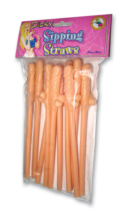 Pecker Straws 10-Pack