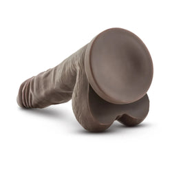 Dr. Skin Mr. Savage Realistic Dildo Chocolate 11"