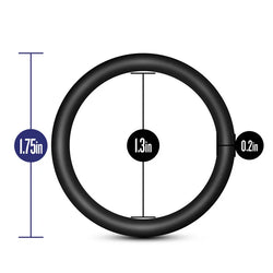 Performance Plus VS1 Penis Rings Black 3-Pack