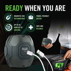 M for Men Dome X Auto Masturbator Black