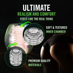 M for Men Dome X Auto Masturbator Black