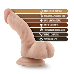Coverboy The Boy in Blue Dildo Beige 6.5"
