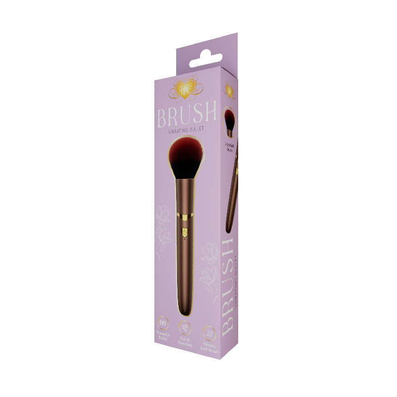 Brush Vibrating Bullet Gold