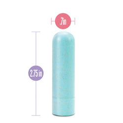 Gaia Eco Rechargeable Bullet Vibrator Aqua