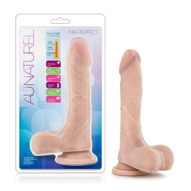 Au Naturel Mister Perfect Dildo Beige 8.5"