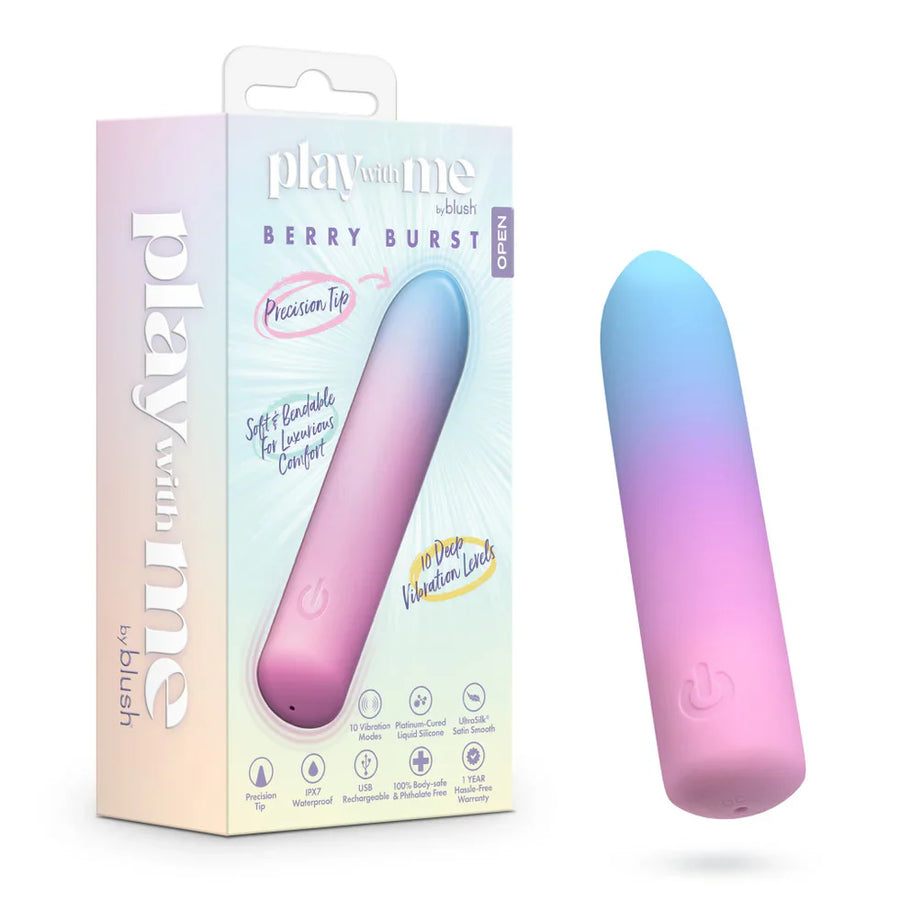 Play With Me Berry Burst Vibrator