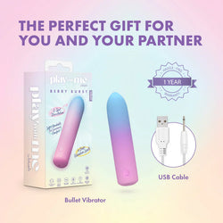 Play With Me Berry Burst Vibrator