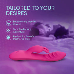 Sexy Things Wild Lust Rabbit Vibe Pink 5"