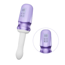 Temptasia Violet Vixen Thrusting Dildo 5.25"