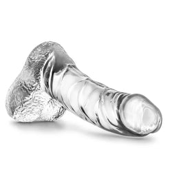 Naturally Yours Ding Dong Realistic Dildo Clear 5.5"