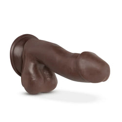 Au Naturel Troy Realistic Dildo Chocolate 6.5"