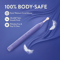 Juno Oscillating Wand Vibrator Purple