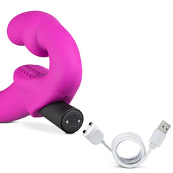 Temptasia Estella G-Spot Vibrating Dildo Pink 9.5"