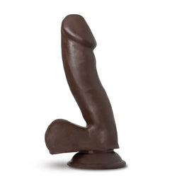 Au Naturel Troy Realistic Dildo Chocolate 6.5"