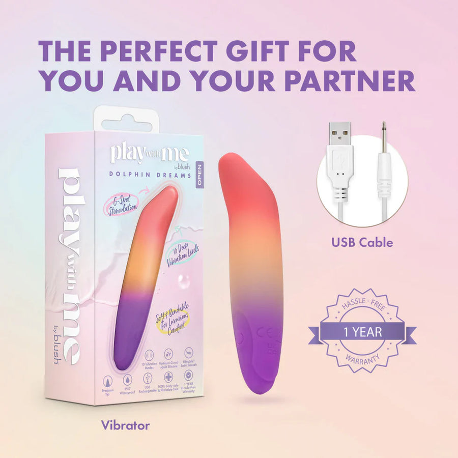 Play With Me Dolphin Dreams Vibrator