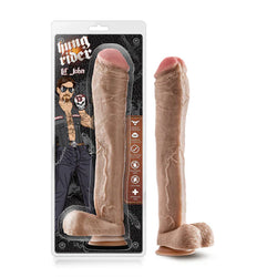Hung Rider Lil John Realistic Dildo Beige 13"