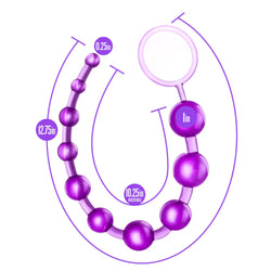 B Yours Basic Beads Anal Beads Purple